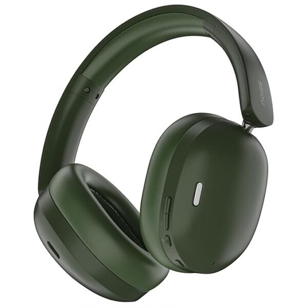 Noise Newly Launched Airwave Max XR Wireless Over-Ear Headphones with 120H Playtime, ANC, HFA Tech, Spatial Audio, Dual Pairing,BT V6.0(Forest Green)