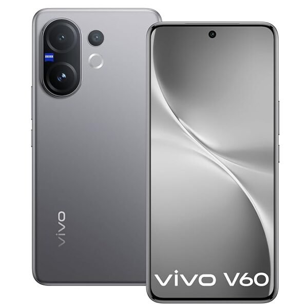 Vivo V60 5G (Mist Gray, 8GB RAM, 256GB Storage) with No Cost EMI/Additional Exchange Offers