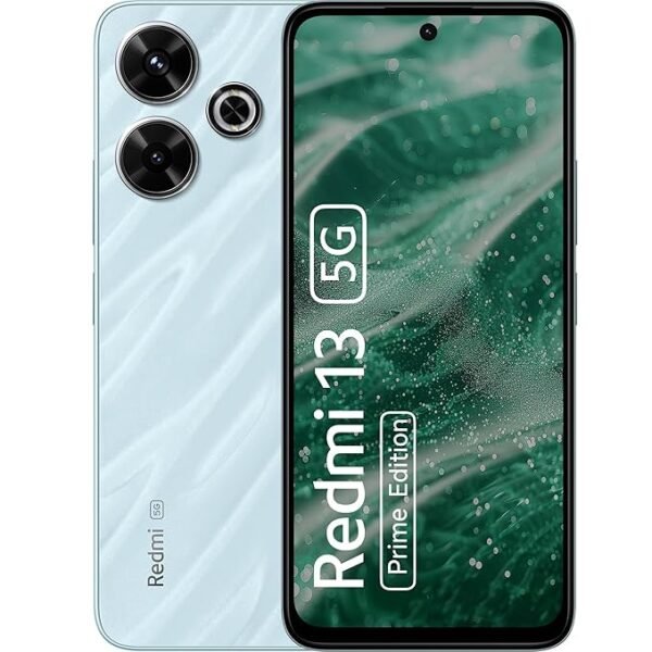 Redmi 13 5G Prime Edition, Hawaiian Blue, 8GB+128GB | India Debut SD 4 Gen 2 AE | 108MP Pro Grade Camera | 6.79in Largest Display in Segment