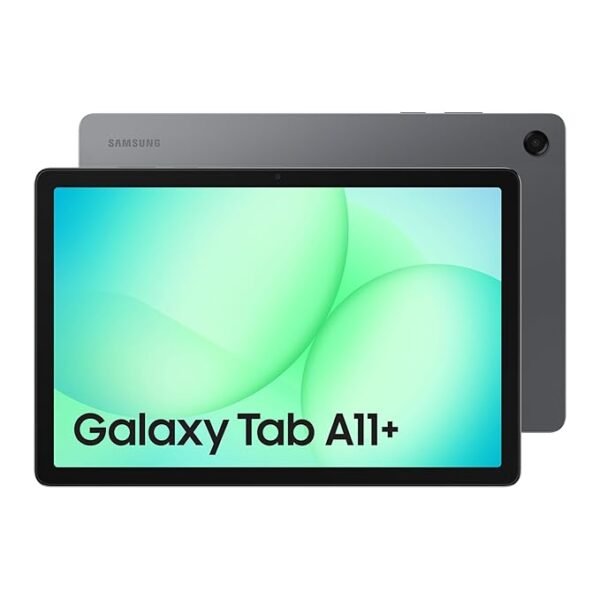 Samsung Galaxy Tab A11+, 27.82 cm (11 inch) Display, 6 GB RAM, 128 GB Storage, 90Hz Refresh Rate, AI with Google Gemini, Dolby Atmos, Quad Speakers, Wi-Fi Tablet, Gray