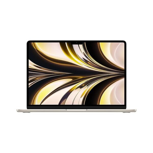 2022 Apple MacBook Air Laptop with M2 chip: 13.6-inch Liquid Retina Display, 16GB RAM, 256GB SSD Storage, Backlit Keyboard, 1080p FaceTime HD Camera. Works with iPhone and iPad; Starlight